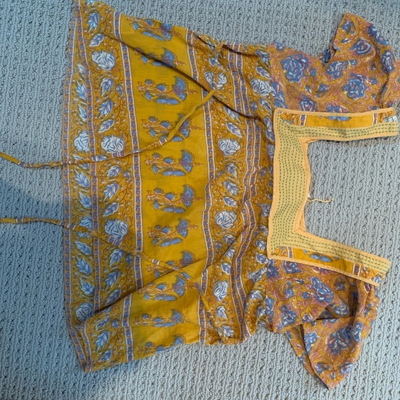 Yellow Free People Shirt (Back included) - Picture 3 of 3